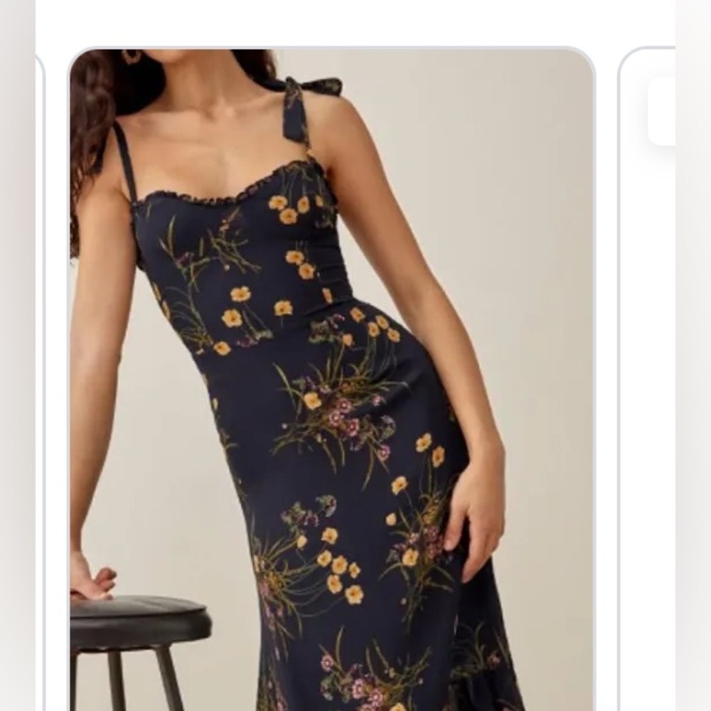 Reformation Floral Dress